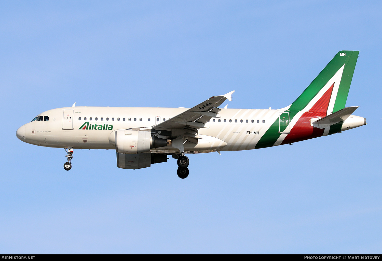 Aircraft Photo of EI-IMH | Airbus A319-112 | Alitalia | AirHistory.net #390683