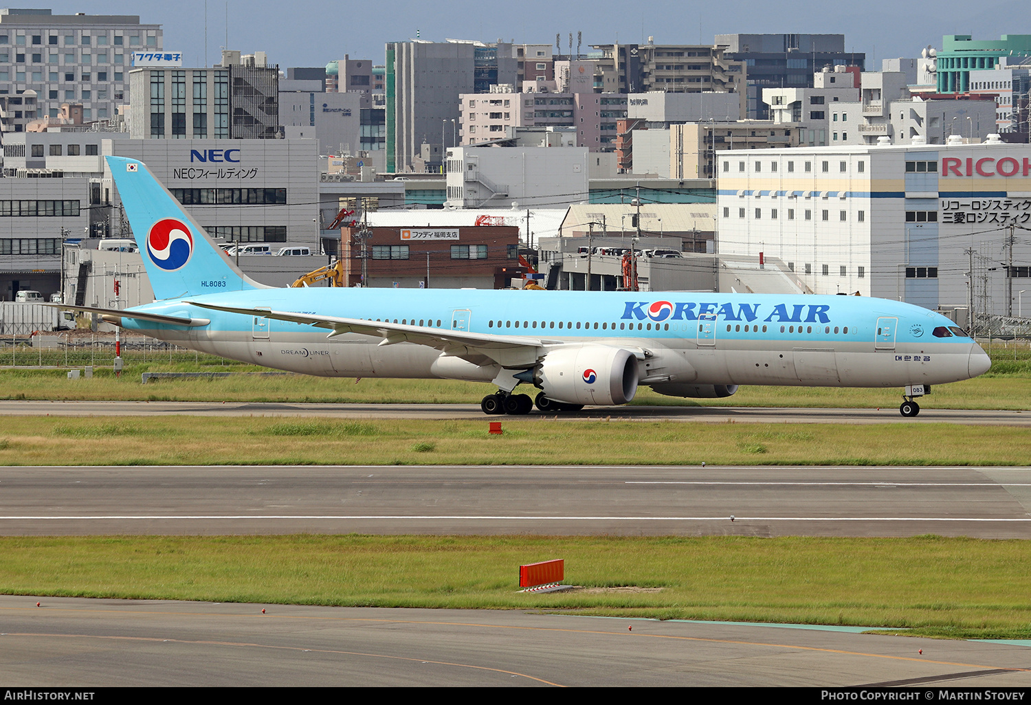 Aircraft Photo of HL8083 | Boeing 787-9 Dreamliner | Korean Air | AirHistory.net #390688