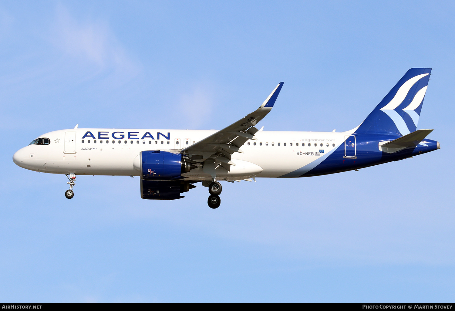 Aircraft Photo of SX-NEB | Airbus A320-271N | Aegean Airlines | AirHistory.net #390700