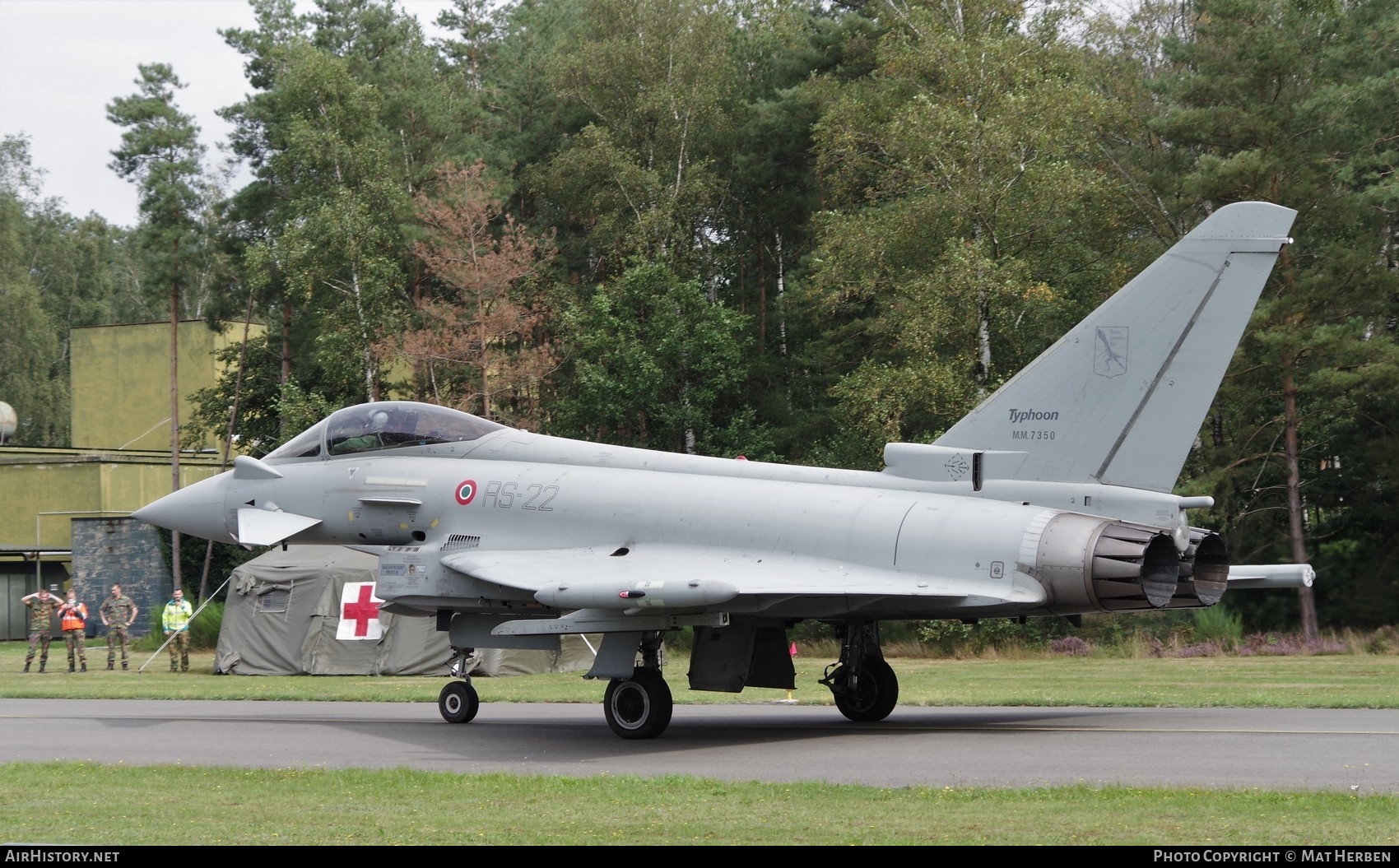 Aircraft Photo of MM7350 | Eurofighter F-2000A Typhoon | Italy - Air Force | AirHistory.net #390706