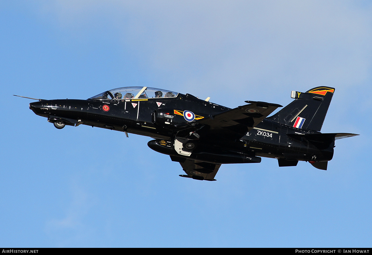 Aircraft Photo of ZK034 | BAE Systems Hawk T.2 | UK - Air Force | AirHistory.net #390715