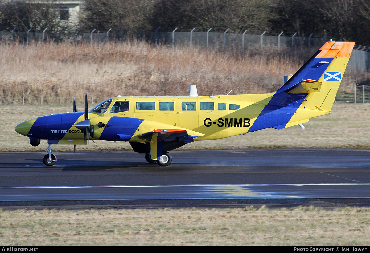 Aircraft Photo of G-SMMB | Reims F406 Caravan II | Scottish Fisheries Protection Agency | AirHistory.net #390720