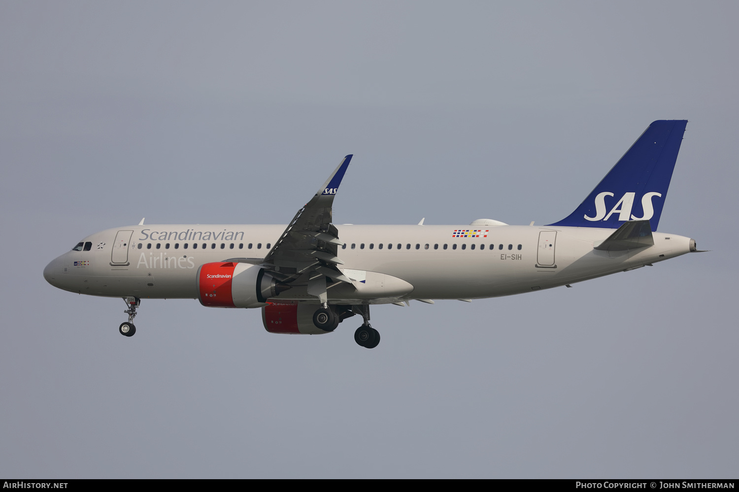 Aircraft Photo of EI-SIH | Airbus A320-251N | Scandinavian Airlines - SAS | AirHistory.net #390731
