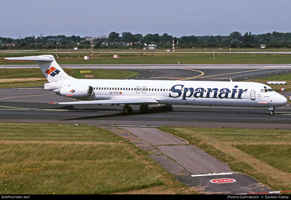 Aircraft Photo of EC-FTS | McDonnell Douglas MD-83 (DC-9-83) | Spanair | AirHistory.net #390737