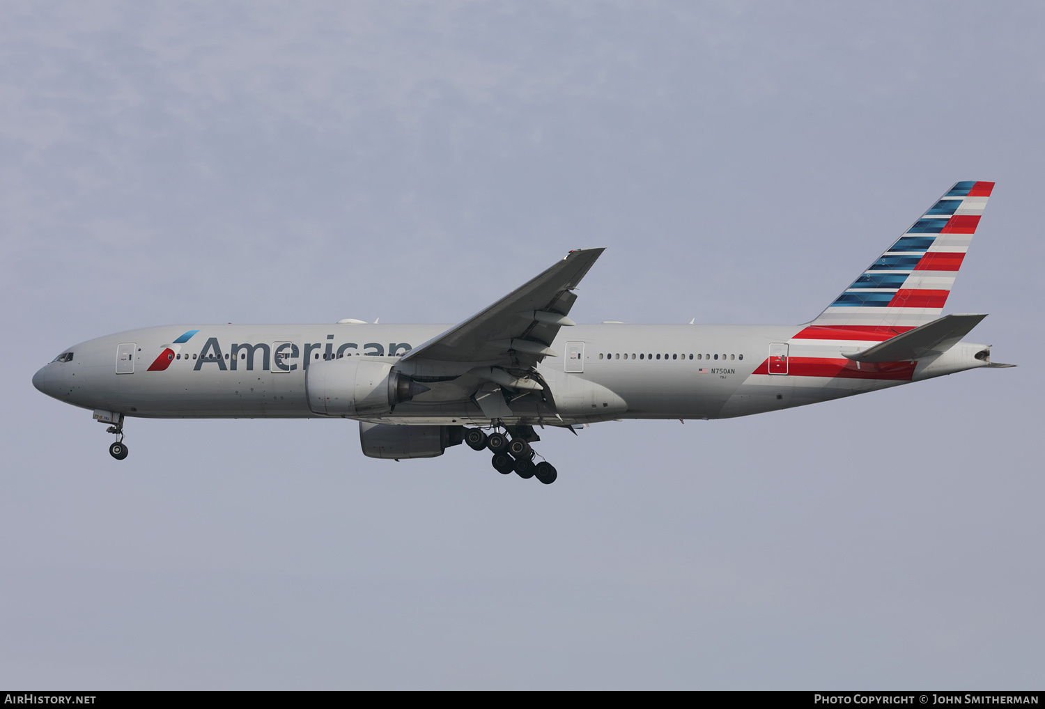 Aircraft Photo of N750AN | Boeing 777-223/ER | American Airlines | AirHistory.net #390738