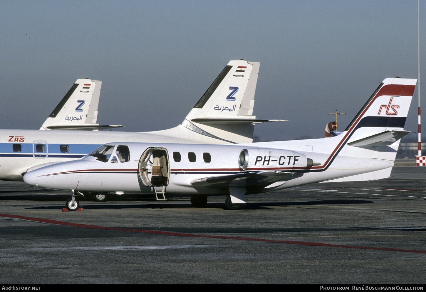 Aircraft Photo of PH-CTF | Cessna 500 Citation | Rijksluchtvaartschool - RLS | AirHistory.net #390744
