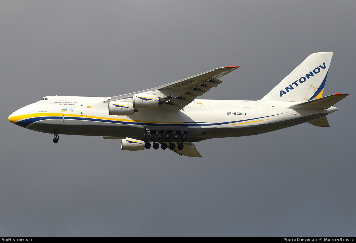 Aircraft Photo of UR-82009 | Antonov An-124-100M-150 Ruslan | Antonov Airlines | AirHistory.net #390769