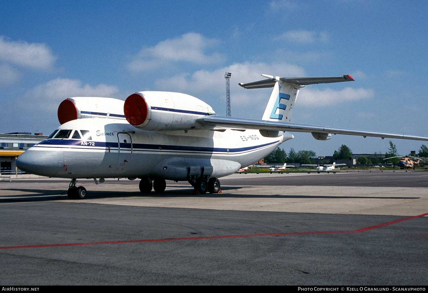 Aircraft Photo of ES-NOG | Antonov An-72-100 | Enimex | AirHistory.net #390774