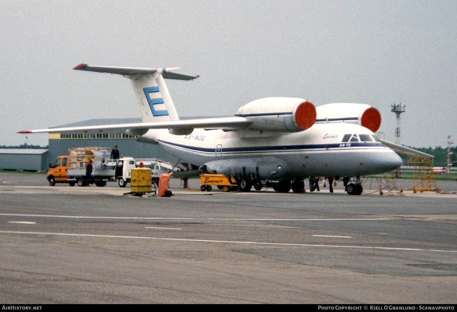 Aircraft Photo of ES-NOG | Antonov An-72-100 | Enimex | AirHistory.net #390777