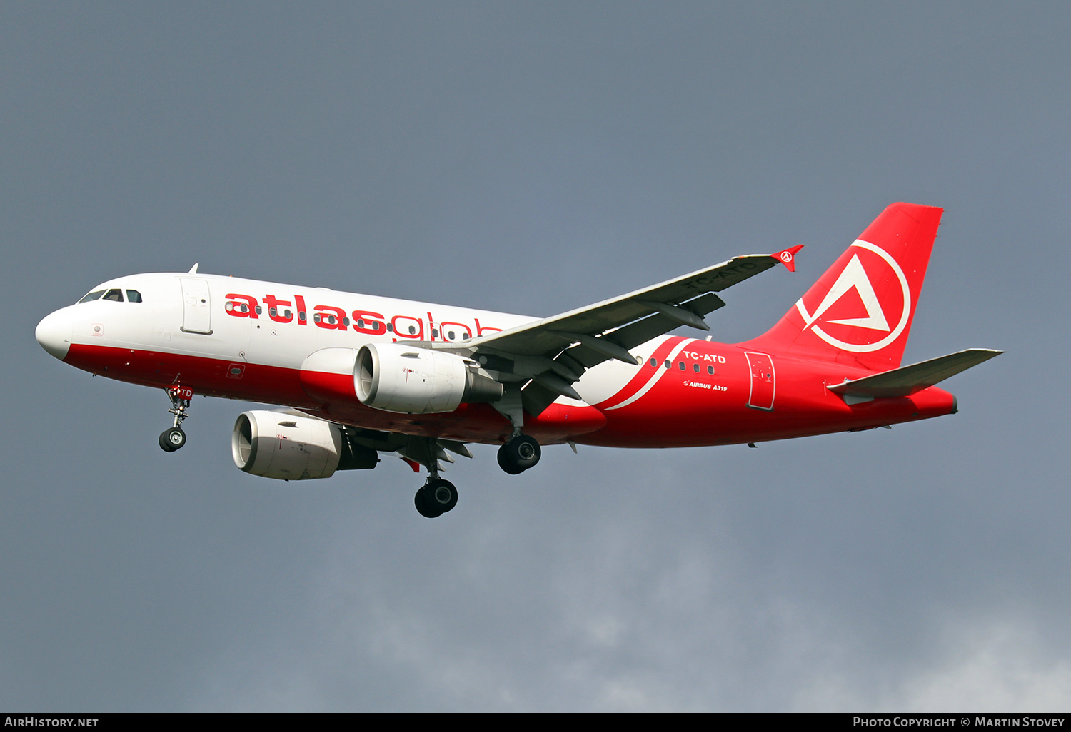 Aircraft Photo of TC-ATD | Airbus A319-112 | AtlasGlobal Airlines | AirHistory.net #390780