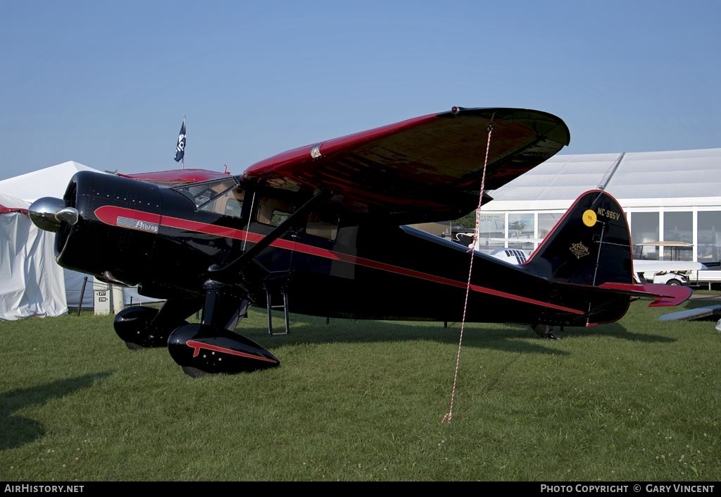 Aircraft Photo of N985V / NC985V | Stinson V77 | AirHistory.net #390796