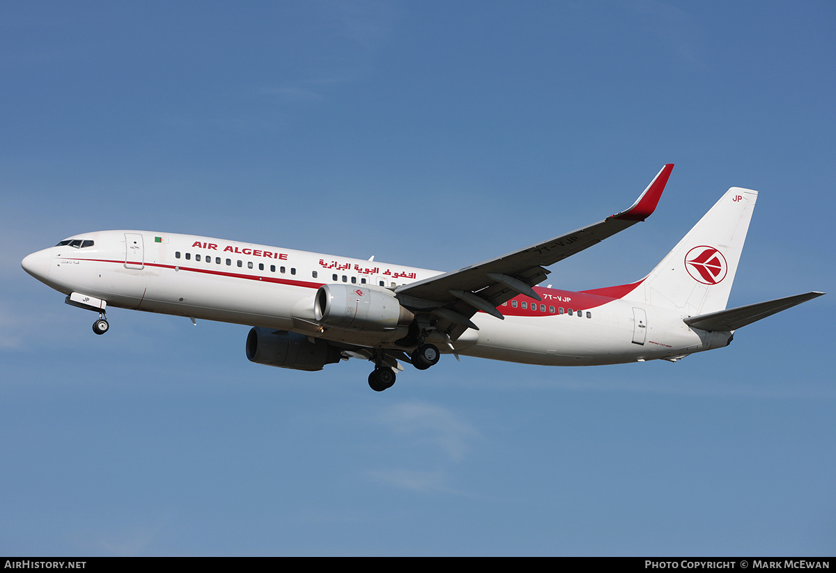 Aircraft Photo of 7T-VJP | Boeing 737-8D6 | Air Algérie | AirHistory.net #390814