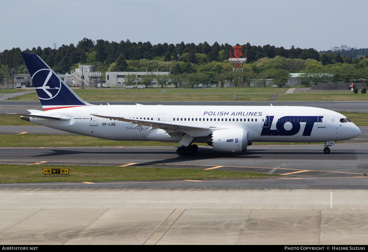 Aircraft Photo of SP-LRE | Boeing 787-8 Dreamliner | LOT Polish Airlines - Polskie Linie Lotnicze | AirHistory.net #390816