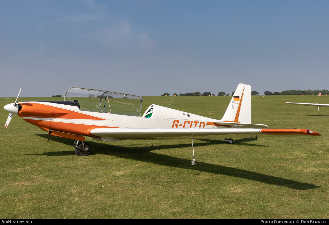 Aircraft Photo of G-CITD | Fournier RF-5 | AirHistory.net #390819