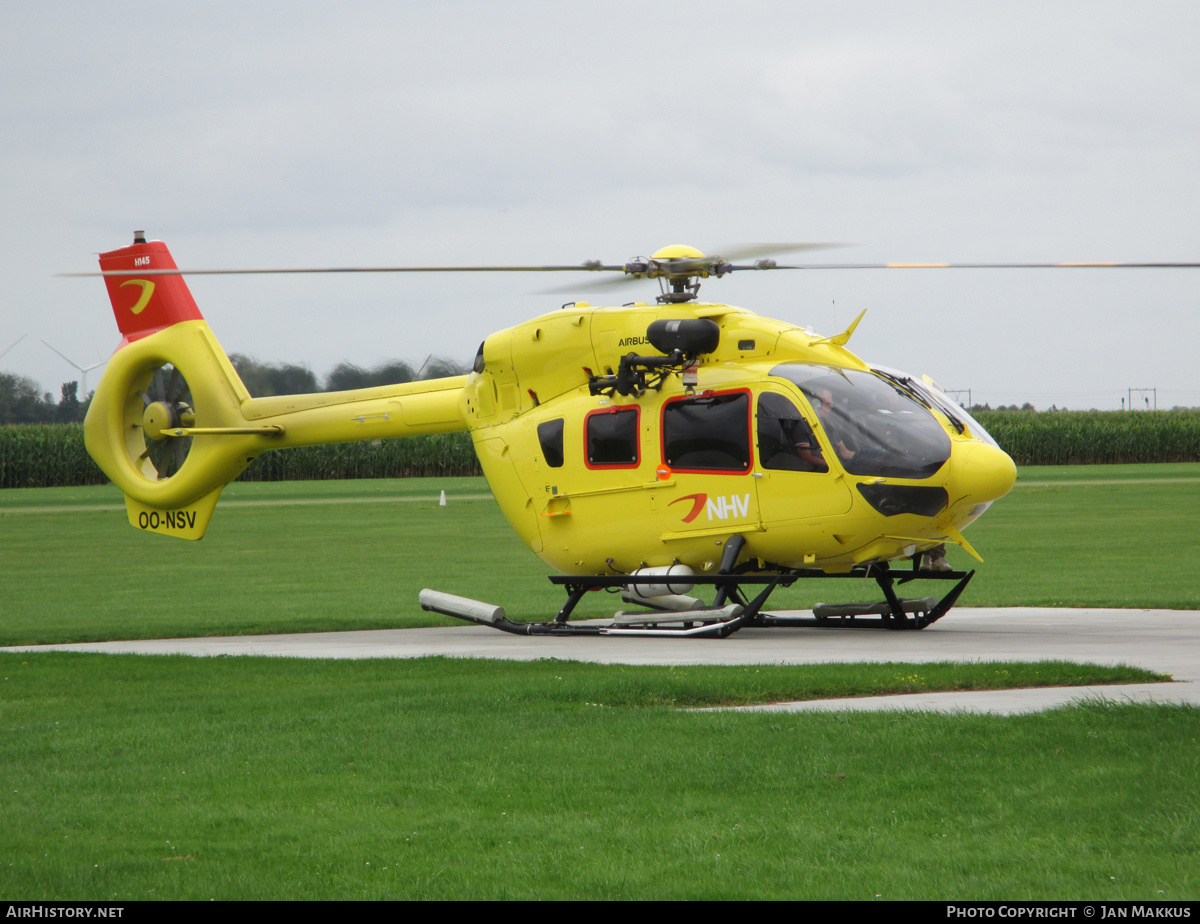 Aircraft Photo of OO-NSV | Airbus Helicopters H-145 (BK-117D-2) | NHV - Noordzee Helikopters Vlaanderen | AirHistory.net #390822