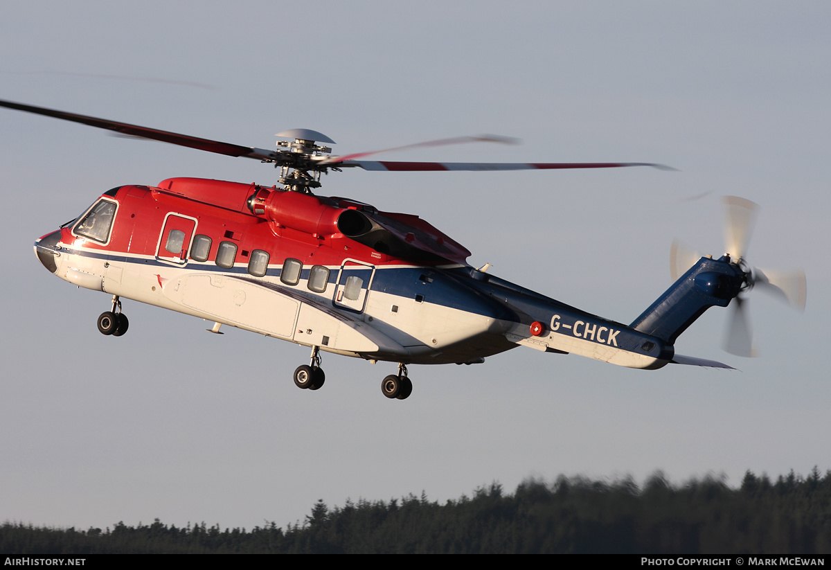 Aircraft Photo of G-CHCK | Sikorsky S-92A | CHC Helicopters | AirHistory.net #390824