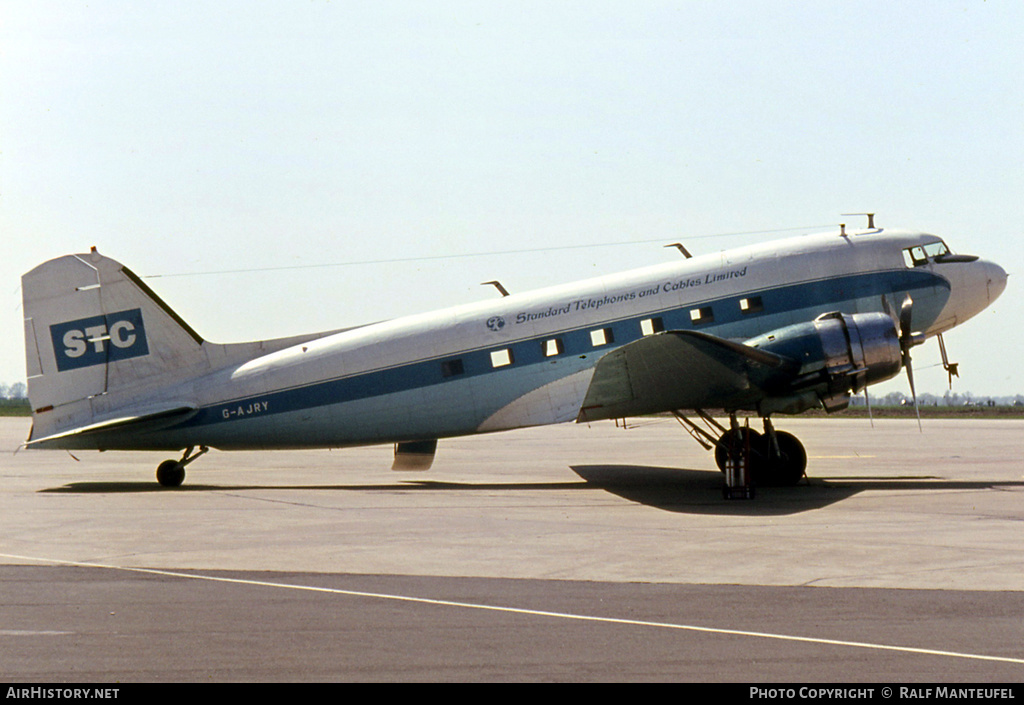 Aircraft Photo of G-AJRY | Douglas C-47A Skytrain | STC - Standard Telephones and Cables | AirHistory.net #390829