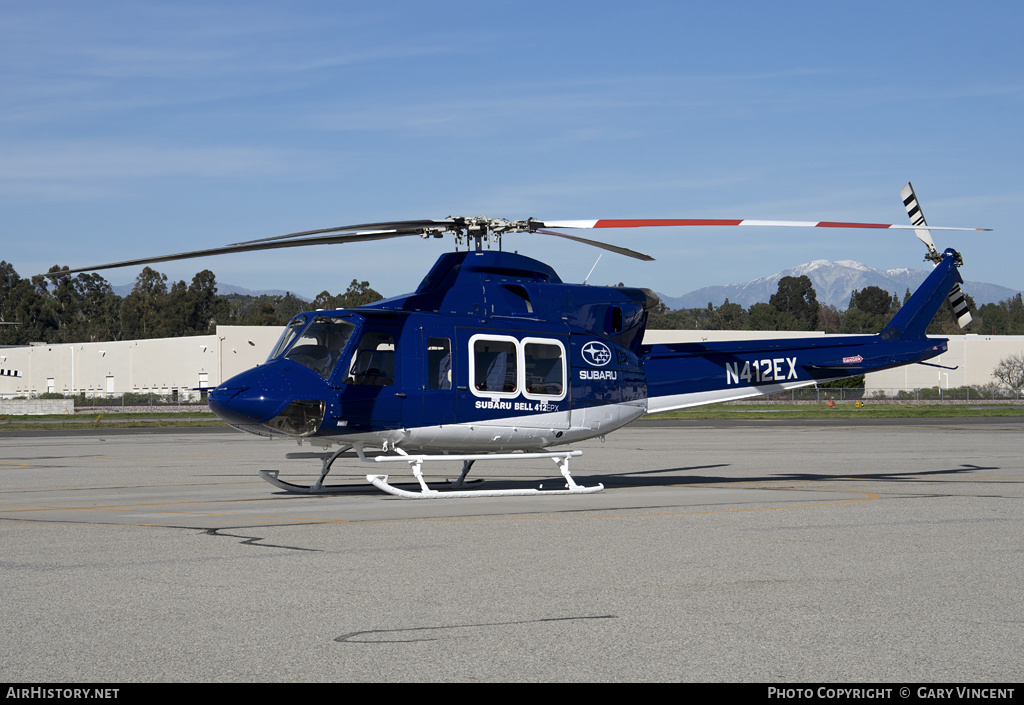 Aircraft Photo of N412EX | Bell 412EPX | Subaru Bell | AirHistory.net #390837