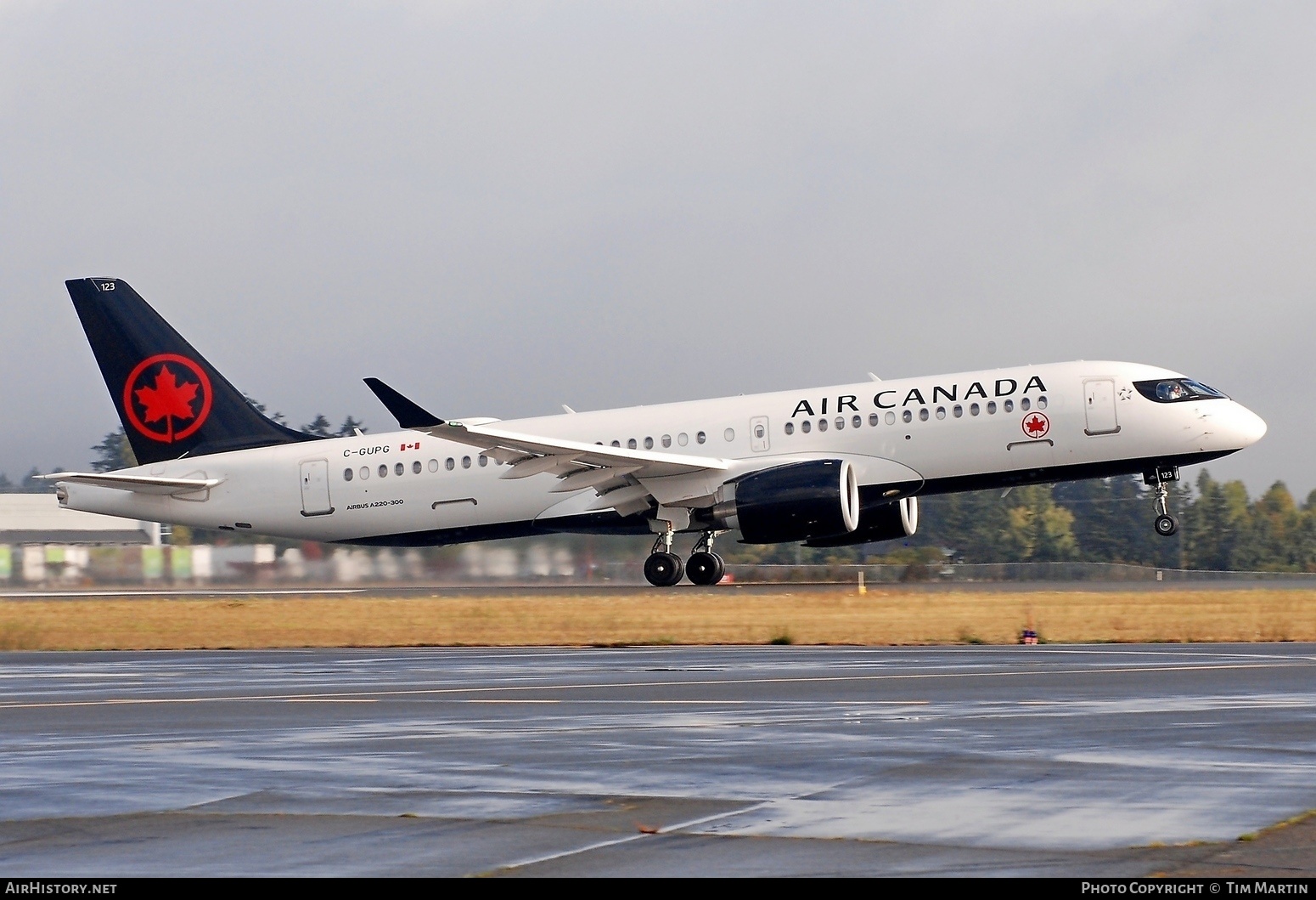 Aircraft Photo of C-GUPG | Airbus A220-371 (BD-500-1A11) | Air Canada | AirHistory.net #390846