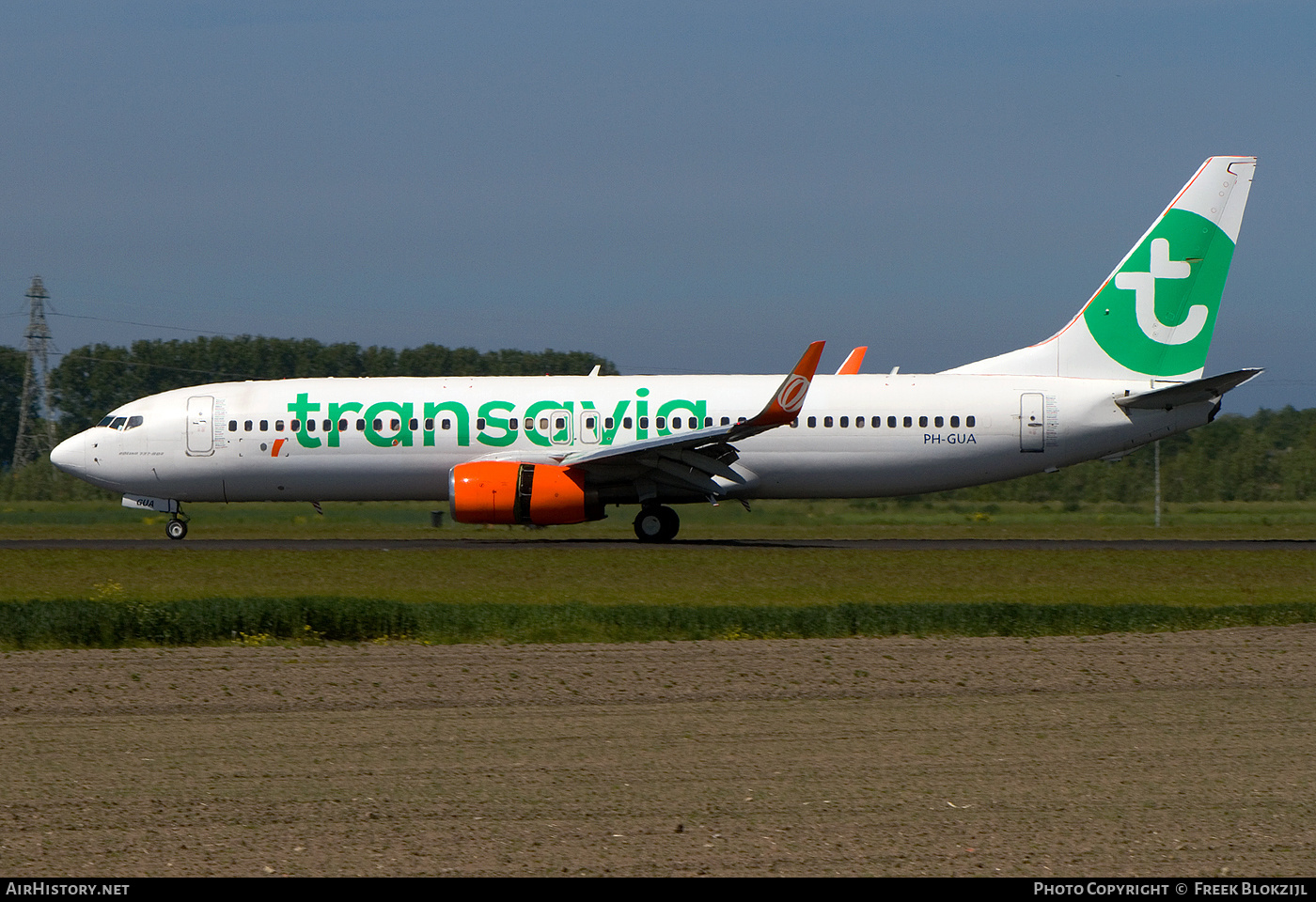 Aircraft Photo of PH-GUA | Boeing 737-8EH | Transavia | AirHistory.net #390861