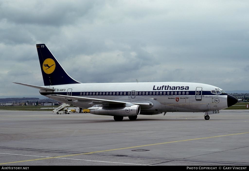 Aircraft Photo of D-ABFD | Boeing 737-230/Adv | Lufthansa | AirHistory.net #390866