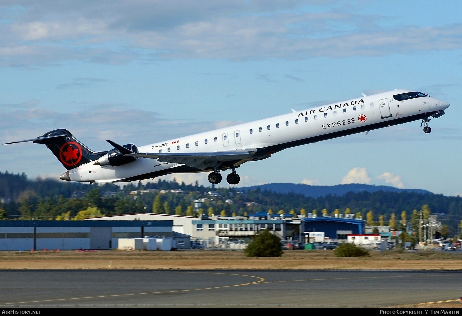 Aircraft Photo of C-GJNZ | Bombardier CRJ-900 (CL-600-2D24) | Air Canada Express | AirHistory.net #390869