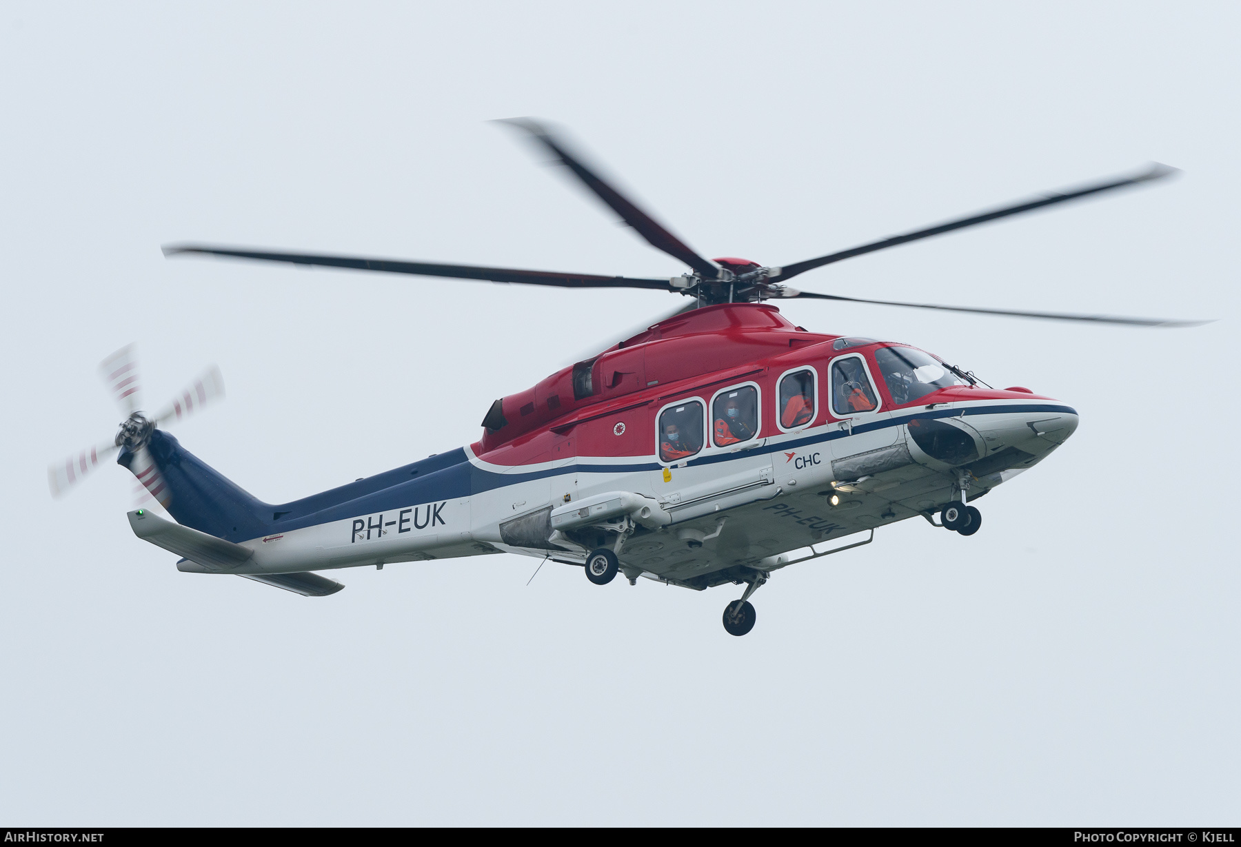 Aircraft Photo of PH-EUK | AgustaWestland AW-139 | CHC Helicopters | AirHistory.net #390871