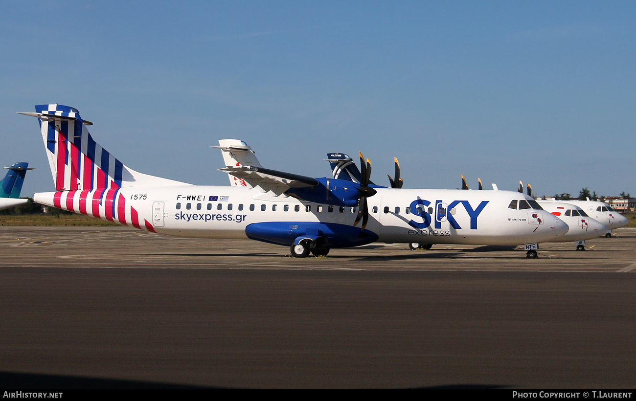 Aircraft Photo of F-WWEI | ATR ATR-72-600 (ATR-72-212A) | Sky Express | AirHistory.net #390892