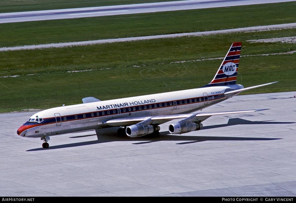 Aircraft Photo of PH-MAS | Douglas DC-8-55F | Martinair Holland | AirHistory.net #390897