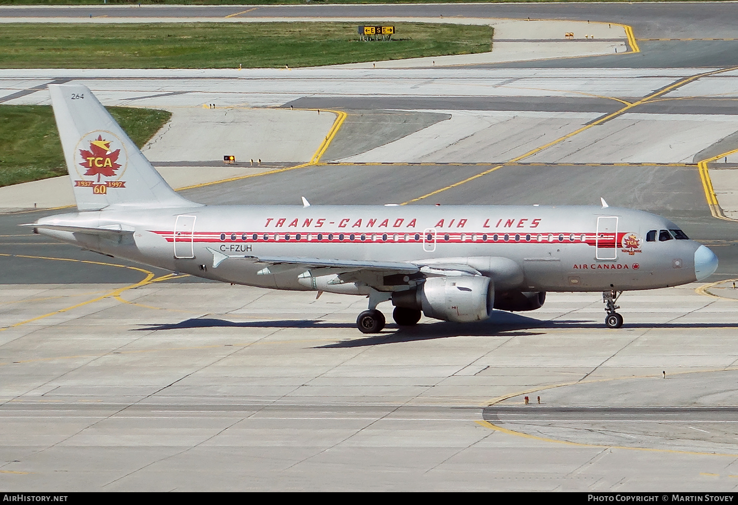 Aircraft Photo of C-FZUH | Airbus A319-114 | Air Canada | Trans-Canada Air Lines - TCA | AirHistory.net #390898