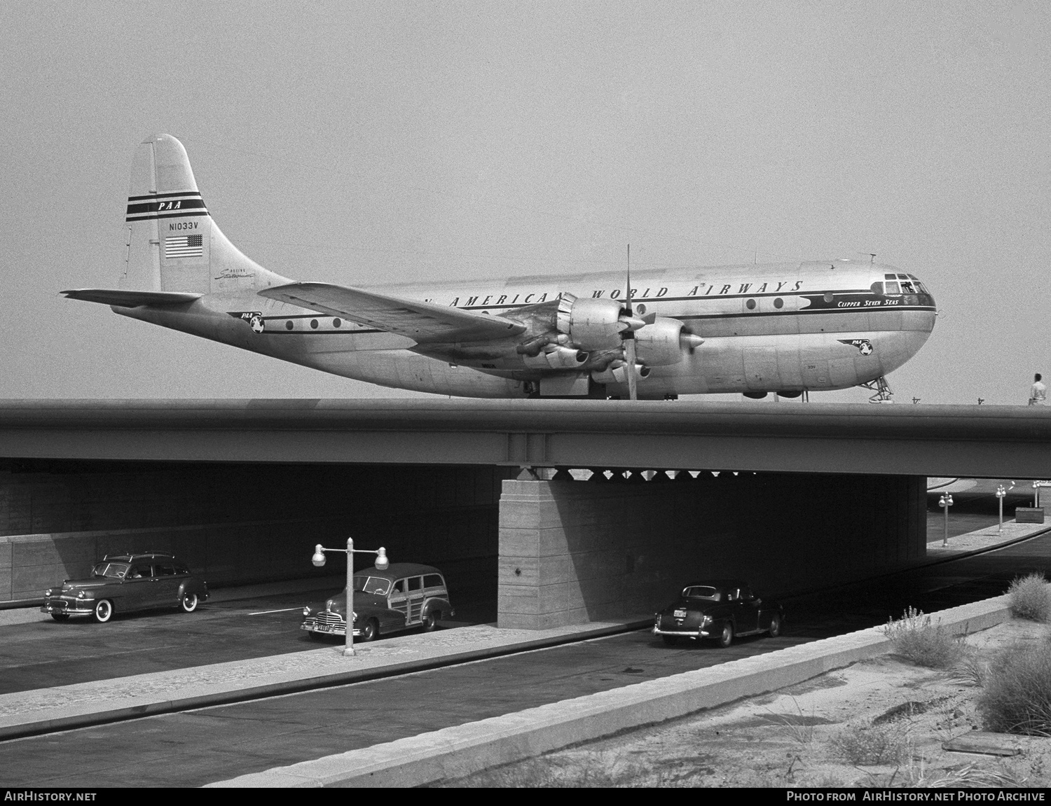 Aircraft Photo of N1033V | Boeing 377-10-26 Stratocruiser | Pan American World Airways - PAA | AirHistory.net #390920