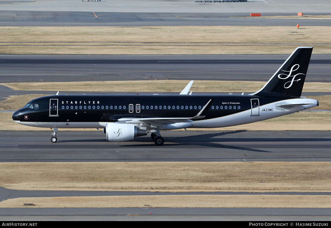 Aircraft Photo of JA23MC | Airbus A320-214 | StarFlyer | AirHistory.net #390938