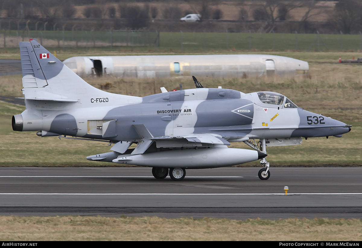 Aircraft Photo of C-FGZO | McDonnell Douglas A-4N Skyhawk II | Discovery Air Defence Services | AirHistory.net #390951