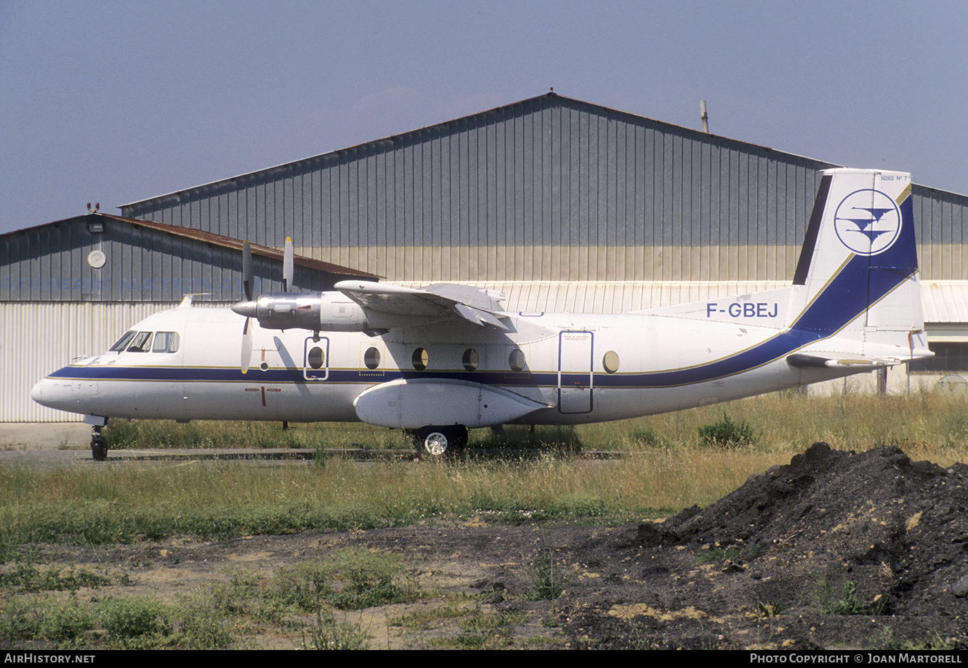 Aircraft Photo of F-GBEJ | Nord 262 | Air Littoral | AirHistory.net #390965