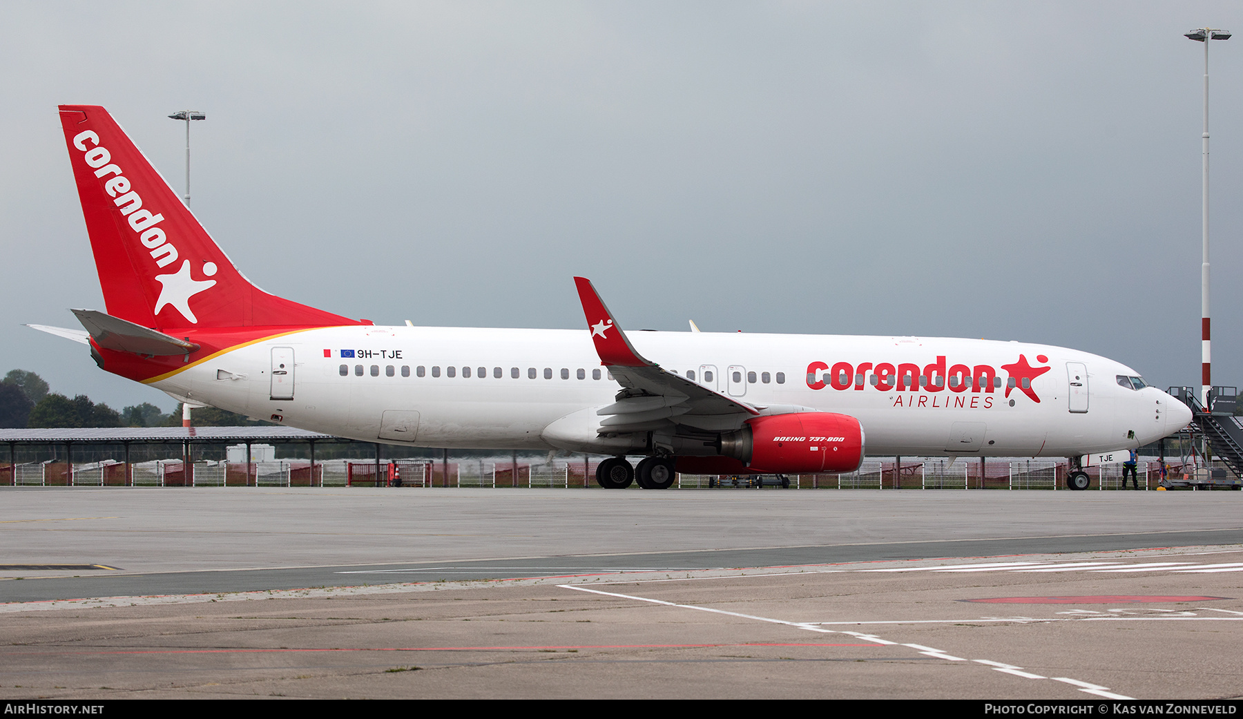Aircraft Photo of 9H-TJE | Boeing 737-85R | Corendon Airlines | AirHistory.net #390981