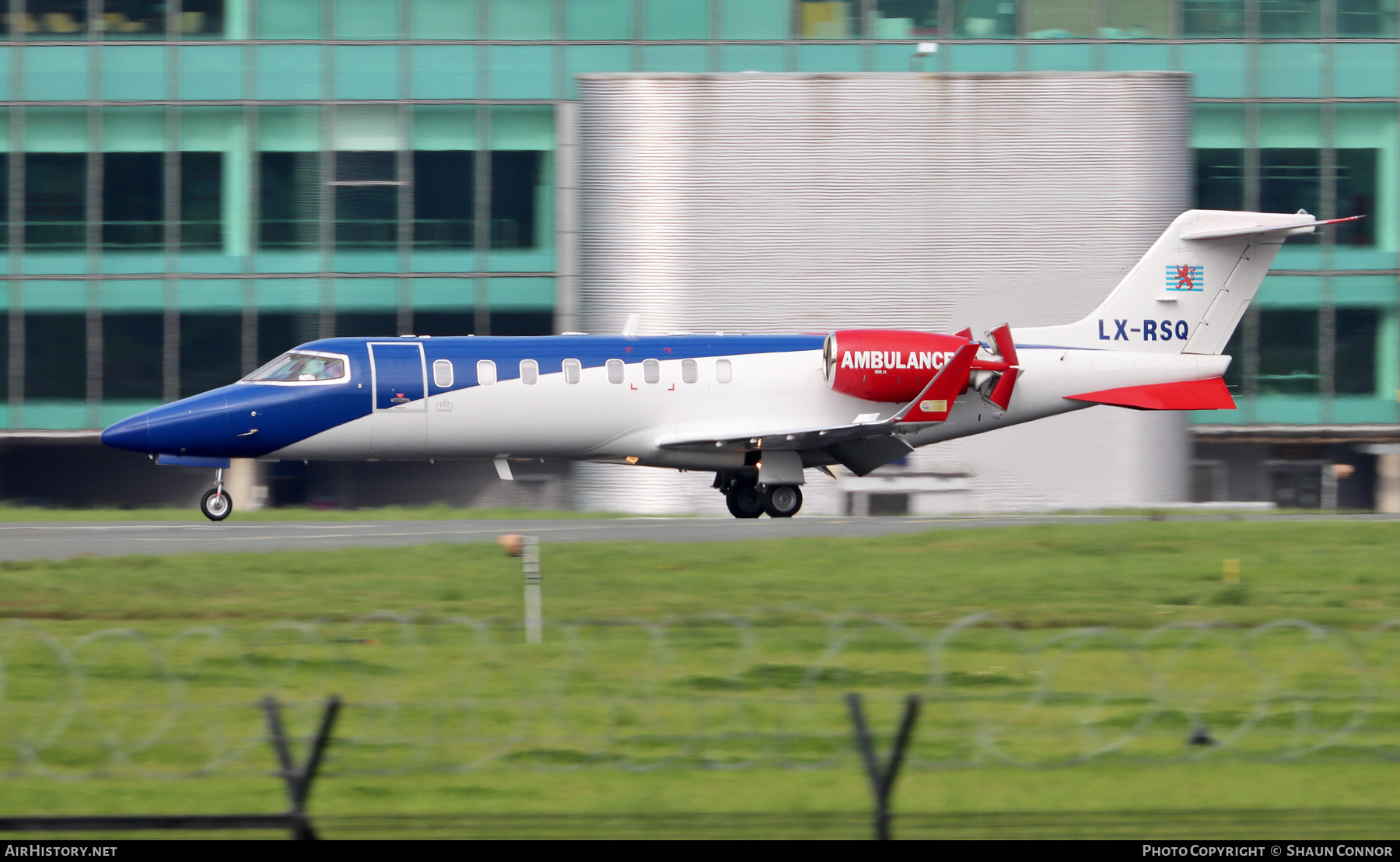 Aircraft Photo of LX-RSQ | Learjet 45XR | LAR - Luxembourg Air Rescue | AirHistory.net #391010