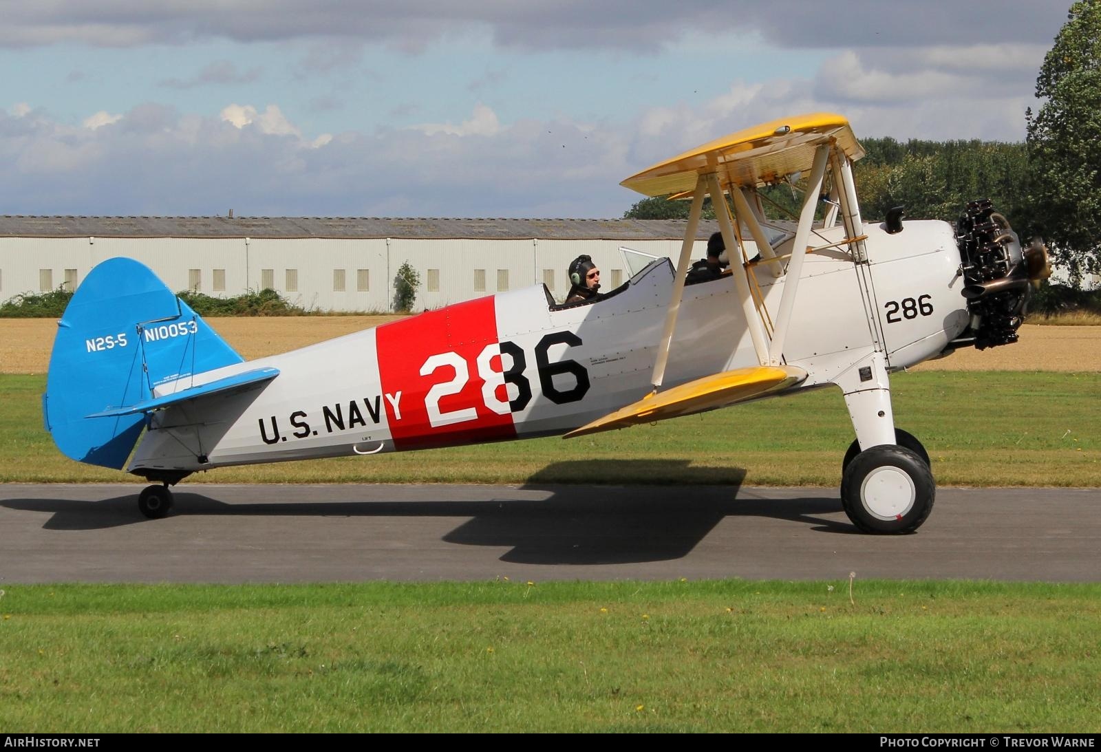 Aircraft Photo of N10053 | Boeing A75N1 Kaydet | USA - Navy | AirHistory.net #391025