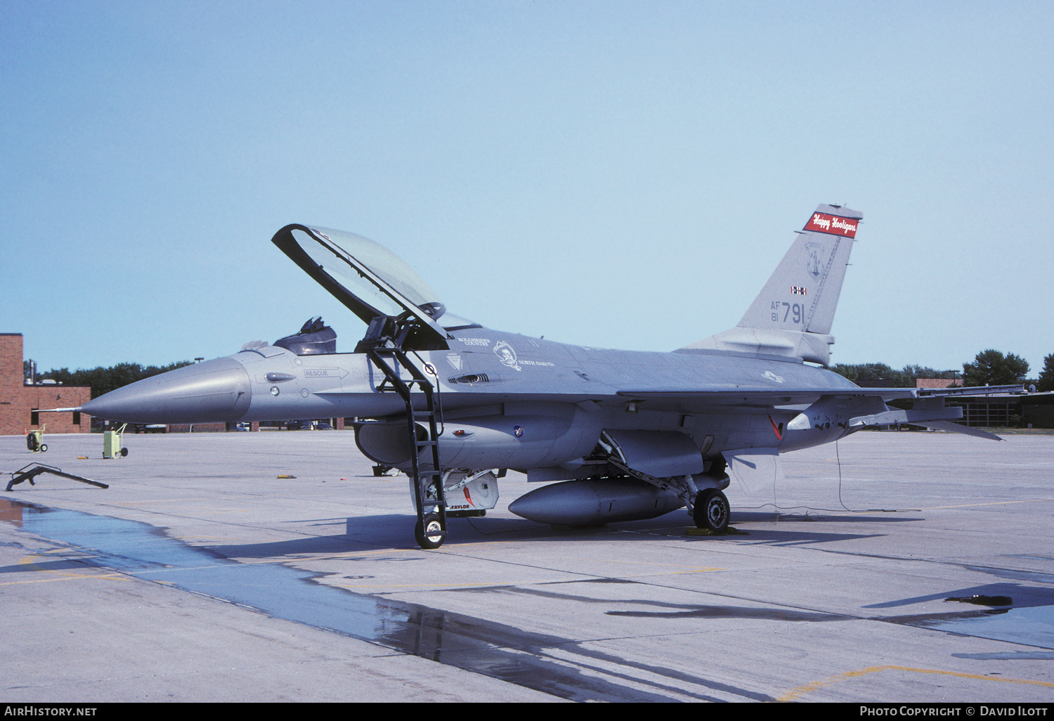 Aircraft Photo of 81-0791 / AF81-791 | General Dynamics F-16A/ADF Fighting Falcon | USA - Air Force | AirHistory.net #391026