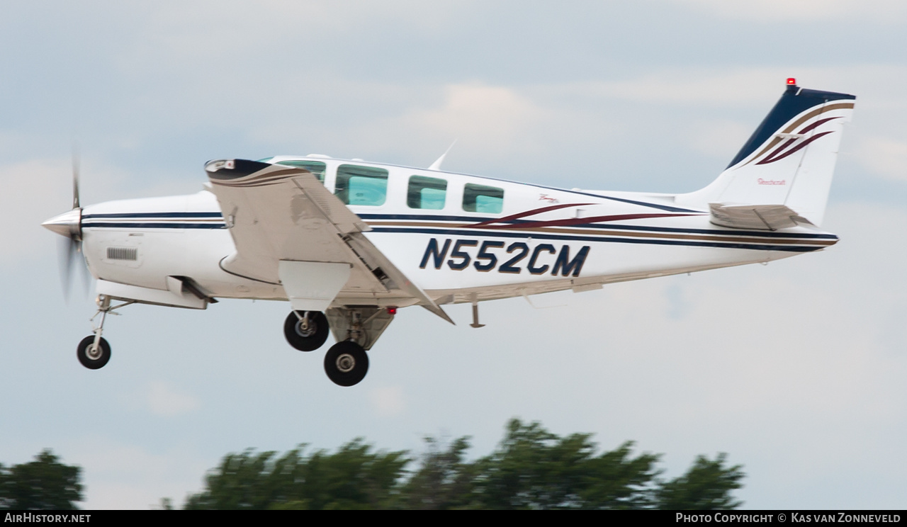 Aircraft Photo of N552CM | Raytheon A36 Bonanza 36 | AirHistory.net #391035