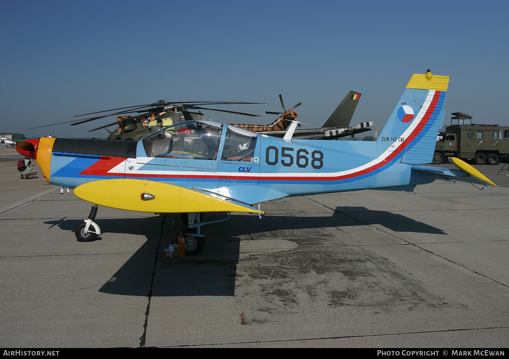 Aircraft Photo of 0568 | Zlin Z-142C AF | Czechia - Air Force | AirHistory.net #391039