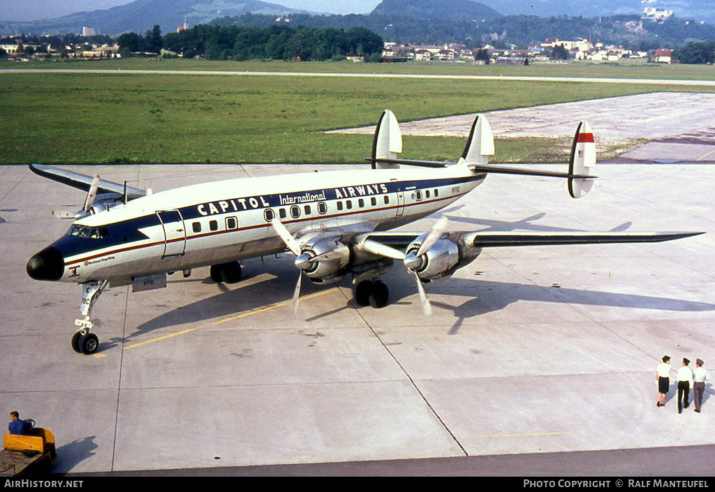 Aircraft Photo of N9718C | Lockheed L-1049E/01 Super Constellation | Capitol International Airways | AirHistory.net #391040
