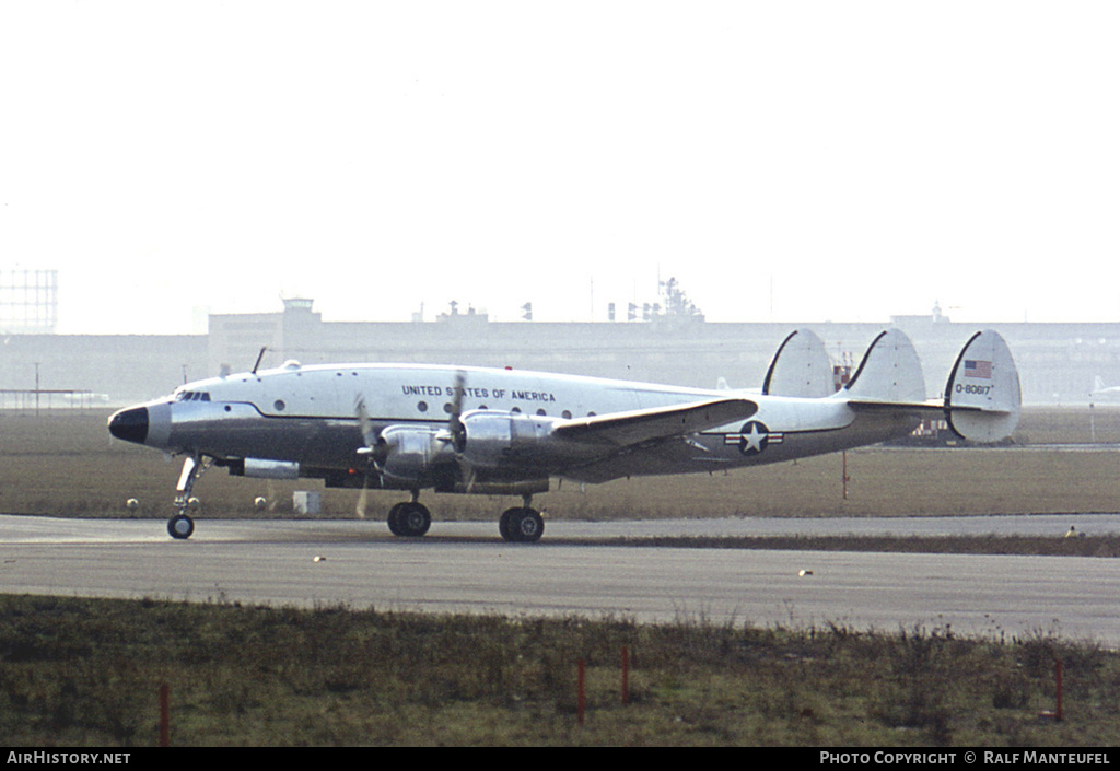 Aircraft Photo of 48-617 / 0-80617 | Lockheed VC-121A Constellation | USA - Air Force | AirHistory.net #391041