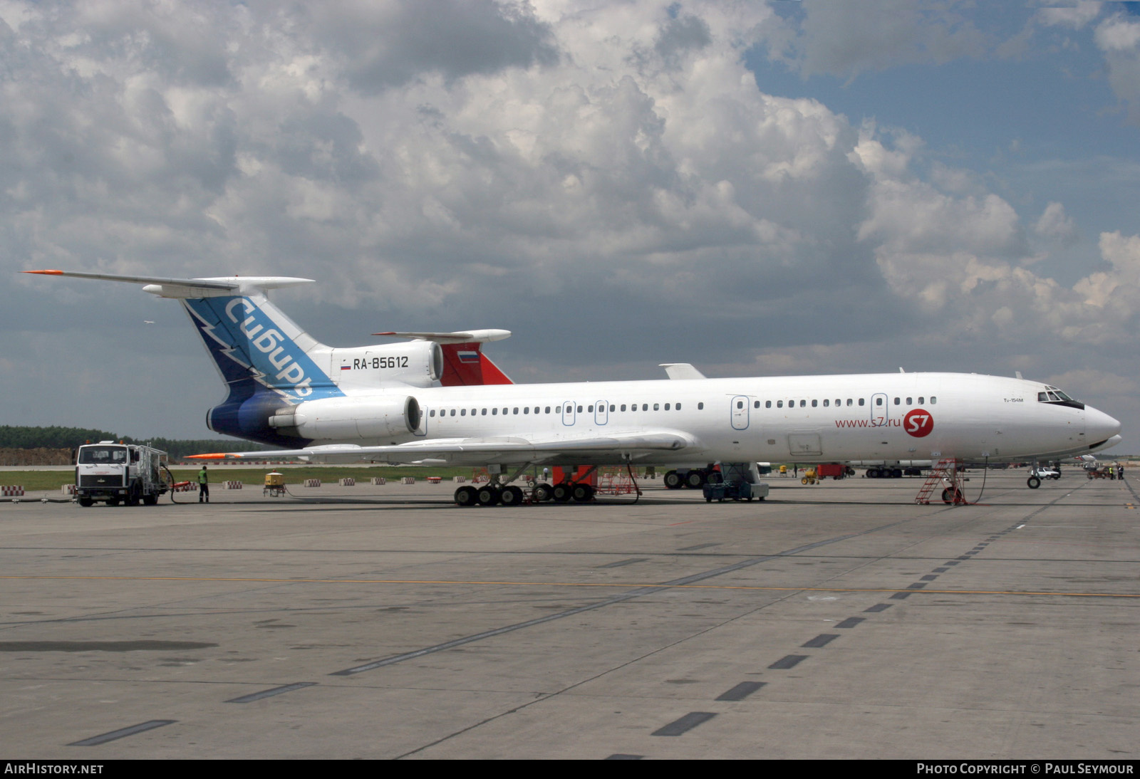 Aircraft Photo of RA-85612 | Tupolev Tu-154M | Sibir - Siberia Airlines | AirHistory.net #391055