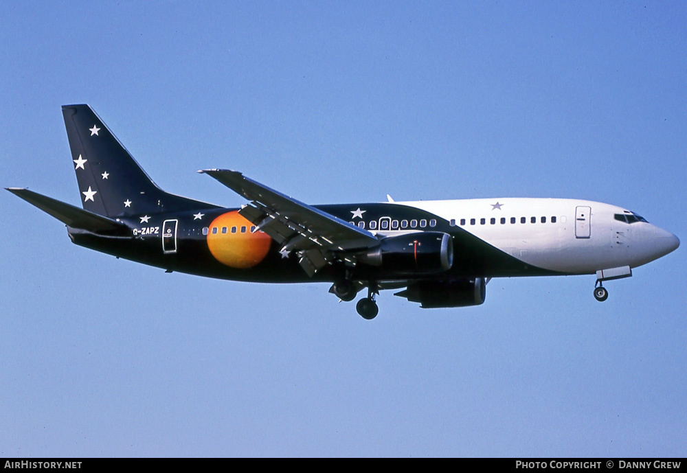 Aircraft Photo of G-ZAPZ | Boeing 737-33A(QC) | Titan Airways | AirHistory.net #391057