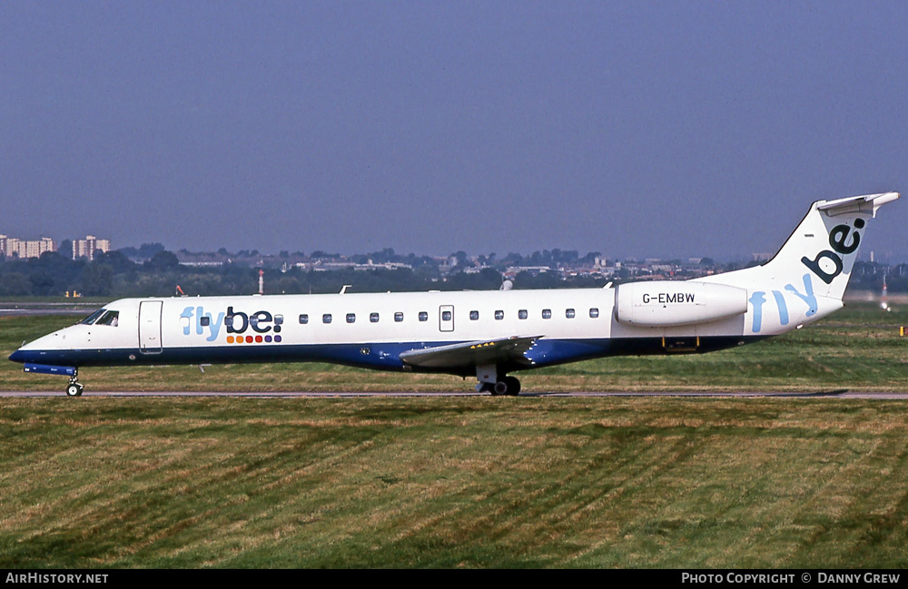 Aircraft Photo of G-EMBW | Embraer ERJ-145EU (EMB-145EU) | Flybe | AirHistory.net #391061