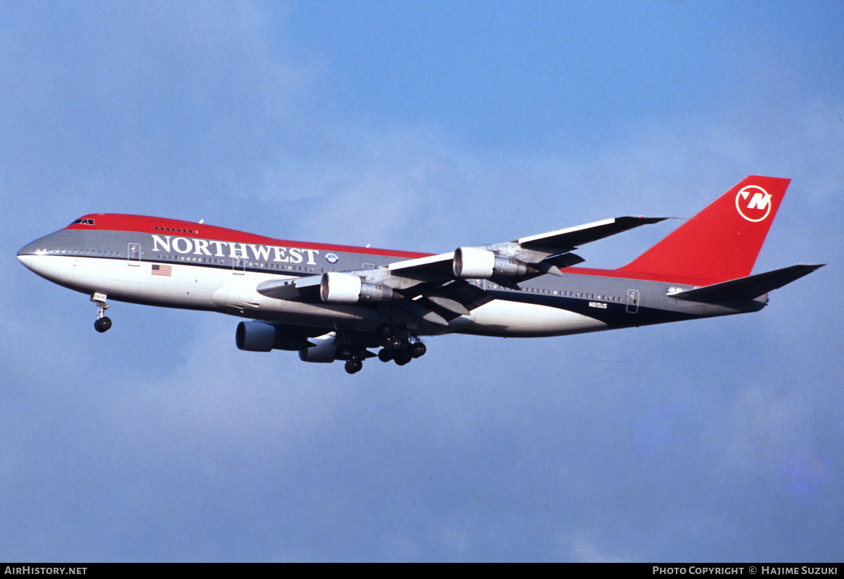 Aircraft Photo of N615US | Boeing 747-251B | Northwest Airlines | AirHistory.net #391070