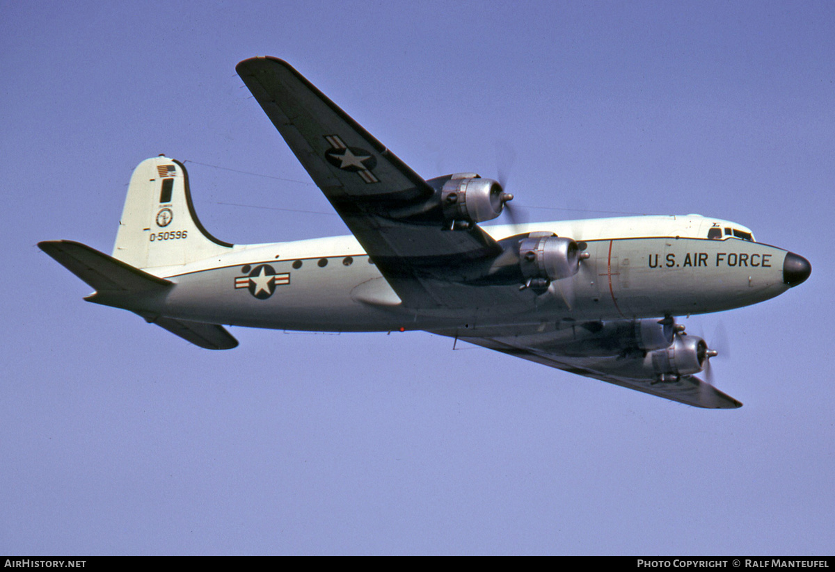 Aircraft Photo of 45-596 / 0-50596 | Douglas C-54G Skymaster | USA - Air Force | AirHistory.net #391071