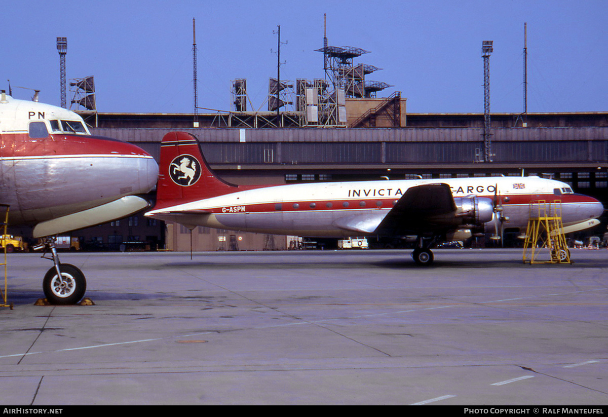 Aircraft Photo of G-ASPM | Douglas C-54B Skymaster | Invicta Air Cargo | AirHistory.net #391075