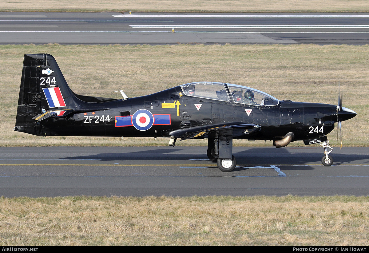 Aircraft Photo of ZF244 | Short S-312 Tucano T1 | UK - Air Force | AirHistory.net #391079