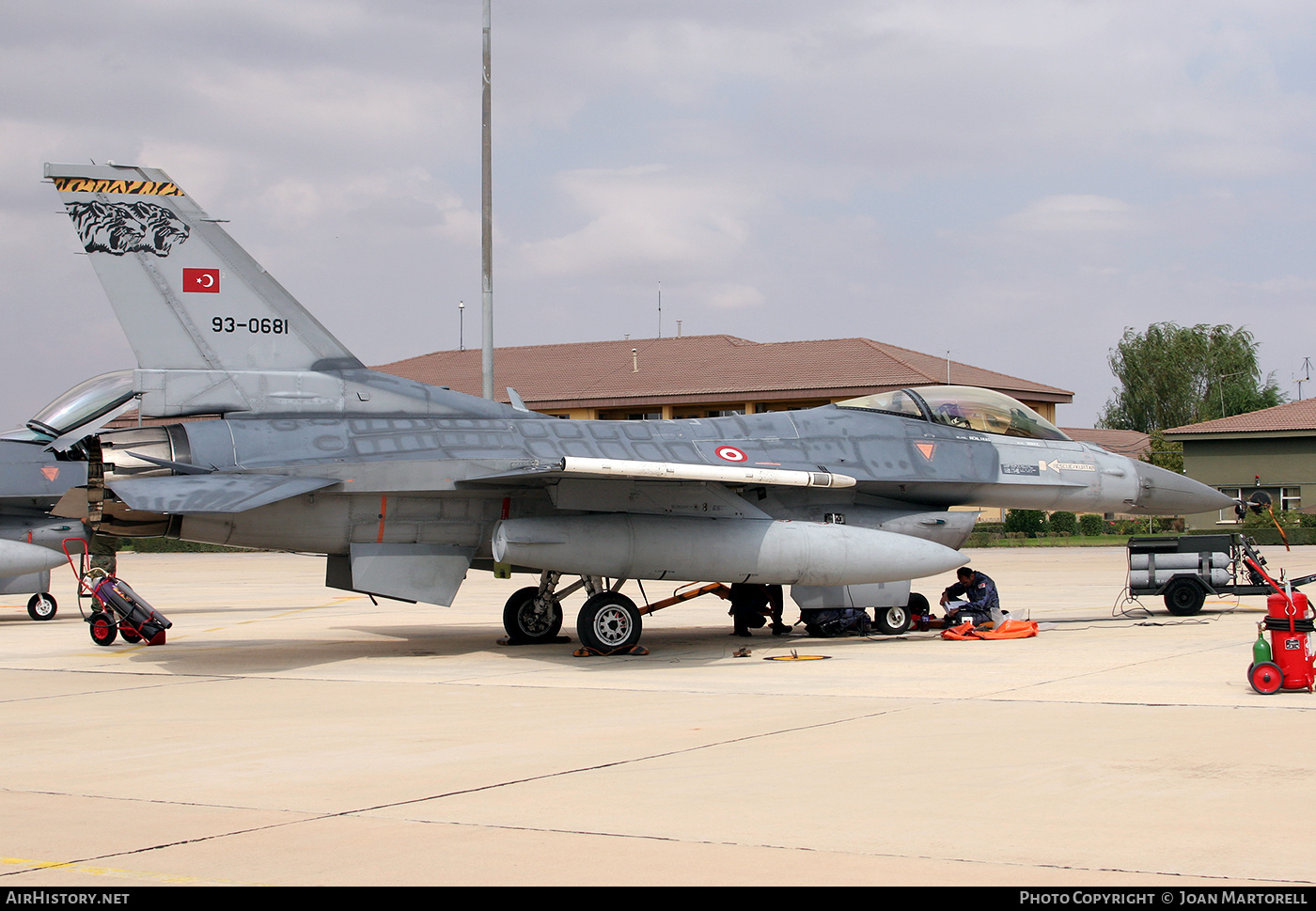 Aircraft Photo of 93-0681 | General Dynamics F-16C Fighting Falcon | Turkey - Air Force | AirHistory.net #391081
